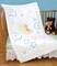Jack Dempsey Stamped White Quilt Crib Top 40"X60"-Bear On The Moon